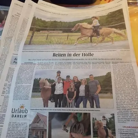 Ferienblockhaus 2 Hoelle * Neudrossenfeld